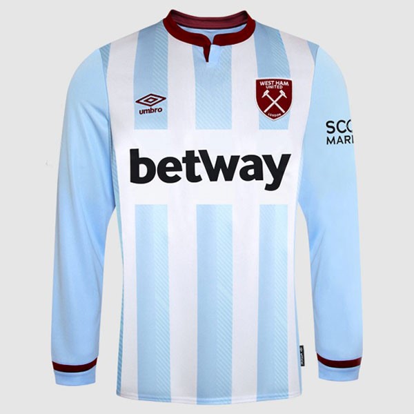 Tailandia Camiseta West Ham United 2ª Kit ML 2021 2022